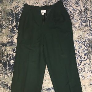 Forrest Green Talbots High Waisted Pants